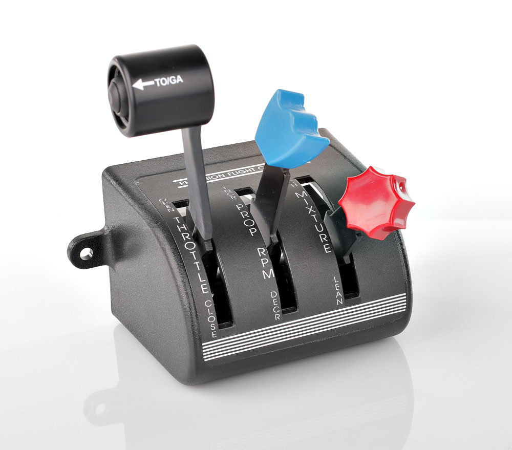 Single Engine TQ, Throttle Prop and Mixture, TO/GA Flight Simulator Center